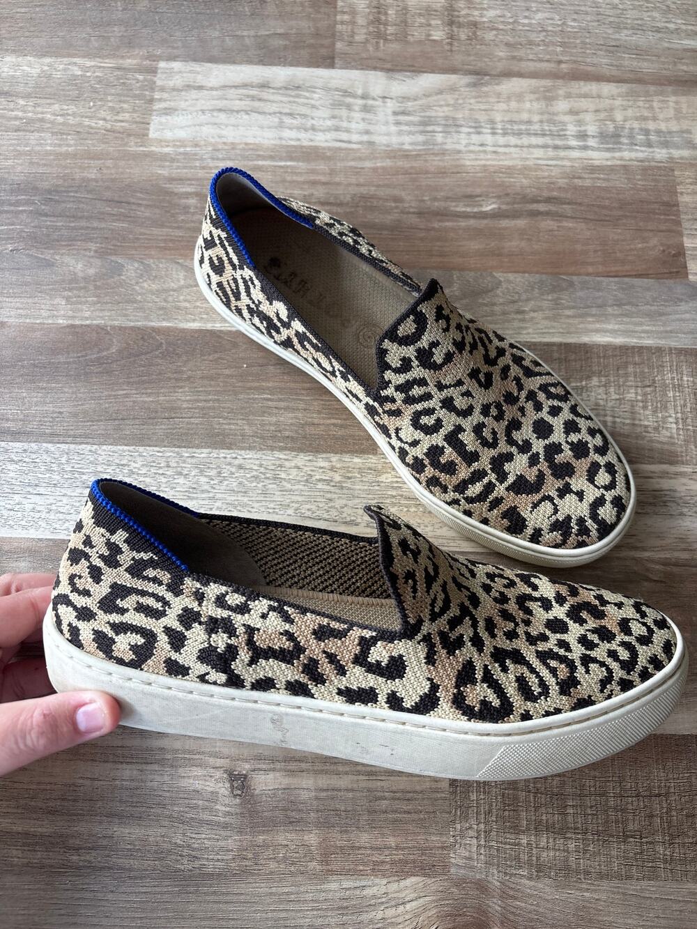 Rothy's The Original Slip On Sneaker in Camo Cat size 8 Limited Edition